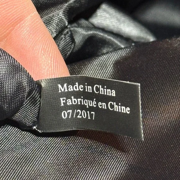 Victoria's Secret Black‎ Canvas Tote Bag Large – NWT - Picture 8 of 13